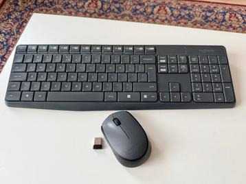 Logitech MK235 Draadloze muis en toetsenbord beschikbaar voor biedingen
