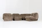Vintage Italiaanse modulaire Nuvolone sofa Mimo Padova 1970s, Huis en Inrichting, Banken | Bankstellen, Ophalen, 250 tot 300 cm