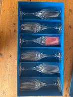 6 Kristallen glazen, Antiek en Kunst, Antiek | Glas en Kristal, Ophalen of Verzenden
