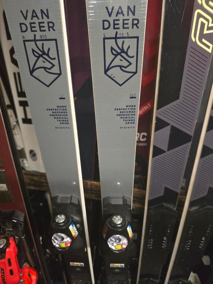 193 fis TEST ski MARCEL HIRSCHER VAN DEER WORLDCUP NP1800€, Sport en Fitness, Skiën en Langlaufen, Zo goed als nieuw, Ski's, Skiën