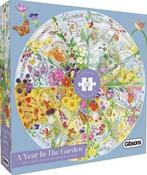 Gibsons - A Year in the Garden - 500 stukjes, Ophalen of Verzenden, 500 t/m 1500 stukjes, Nieuw, Legpuzzel