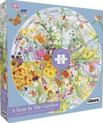 Gibsons - A Year in the Garden - 500 stukjes beschikbaar voor biedingen