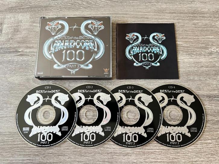 ID&T Best Of The Best Hardcore 100 Part 2 Thunderdome, Cd's en Dvd's, Cd's | Dance en House, Zo goed als nieuw, Dance Populair