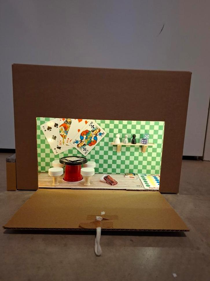Sinterklaas surprise spelletjeskamer met licht, Diversen, Sinterklaas, Nieuw, Ophalen of Verzenden
