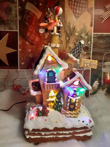 Kersthuisje peperkoek huis beschikbaar voor biedingen