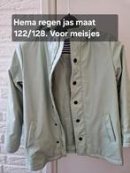 Meisjes regen jas. Hema. Maat 122/128, Meisje, Ophalen of Verzenden, Zo goed als nieuw, Hema