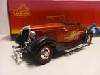 Ford V8 Roadster Custom red Solido metal 1:17 KRD, Ophalen of Verzenden, Zo goed als nieuw, Auto, Solido