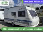 Hobby 440 DE LUXE, VOORTENT, TOILET, DWARSBED, TREINZIT, Caravans en Kamperen, Serviceluik, -, Hobby, -