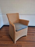 Lloyd Loom Fauteuil - Riet/Rotan, Ophalen, Gebruikt, Bruin, Vintage