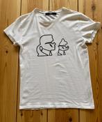 Shirt Karl Lagerfeld - wit met zwart logo - Small / maat 36, Kleding | Dames, T-shirts, Karl Lagerfeld, Wit, Ophalen of Verzenden