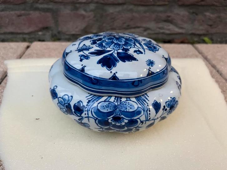 Delfts Blauw Snoepjespot Porceleyne Fles, Antiek en Kunst, Antiek | Keramiek en Aardewerk, Ophalen of Verzenden