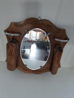 Antieke Art Nouveau Spiegel met Borstels, Antiek en Kunst, Antiek | Spiegels, Ophalen of Verzenden