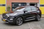Hyundai TUCSON 1.6 T-GDI Premium pano. stoelverw. 360. lane, Gebruikt, 4 cilinders, Zwart, Leder