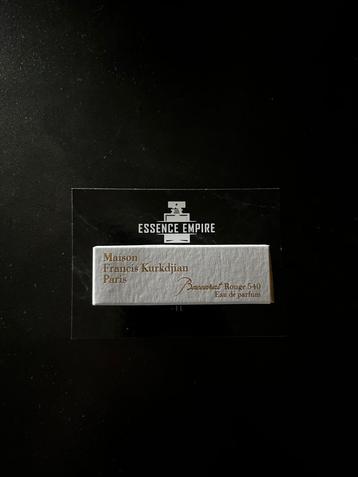 Baccarat Rouge Travelspray beschikbaar voor biedingen