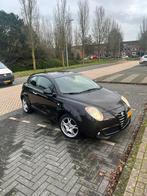 Alfa Romeo MiTo 1.4 Zwart, 2e eig, Goed onderhouden, Auto's, Alfa Romeo, Voorwielaandrijving, Zwart, 4 cilinders, Zwart