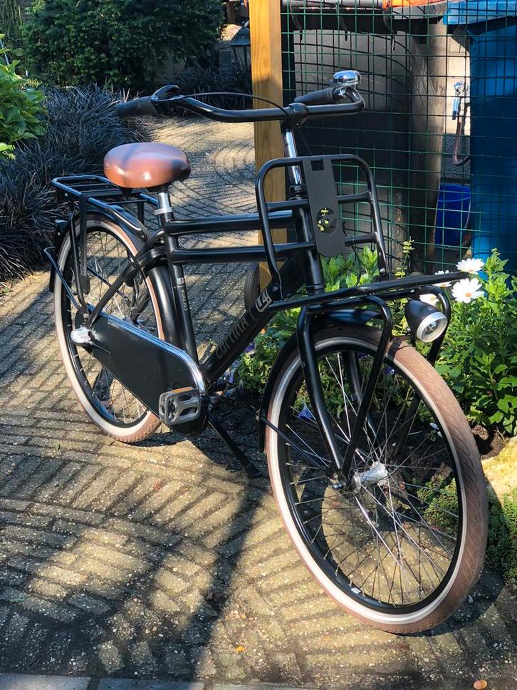 Cortina u4 24 inch zwart 3 versnelling, Fietsen en Brommers, Fietsen | Jongens, Gebruikt, 24 inch, Versnellingen, Ophalen