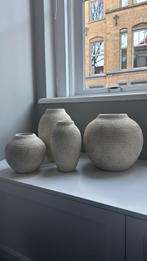 Zara Home Potten - Set, Ophalen, Wit, Aardewerk of Porselein, Zo goed als nieuw