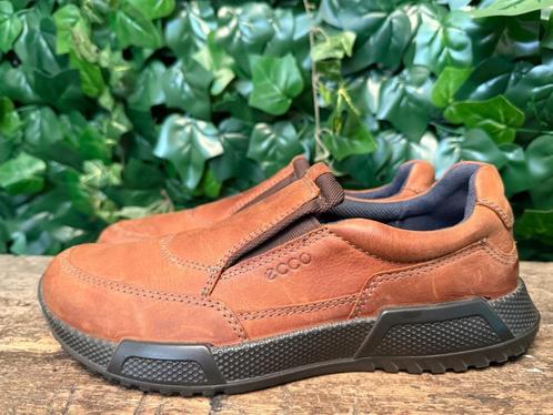 Bijna Nieuwe instappers van Ecco maat 40, Kleding | Heren, Schoenen, Zo goed als nieuw, Loafers, Bruin, Ophalen of Verzenden