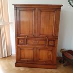 tv kast, Huis en Inrichting, Kasten | Kledingkasten, Ophalen, 100 tot 150 cm, Zo goed als nieuw, Kersenhout