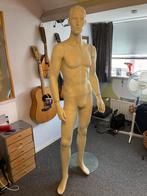 Mannelijke Paspop / Etalagepop met Baard, Ophalen, Zo goed als nieuw, Overige typen