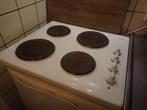 4 pits Elektrische kookplaat Etna KEV158WIT, Ophalen, Gebruikt, 4 kookzones, Vrijstaand