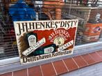 Vintage J.H. Henkes Distilleerderij Reclamebord, Verzamelen, Reclamebord, Gebruikt, ., Ophalen of Verzenden