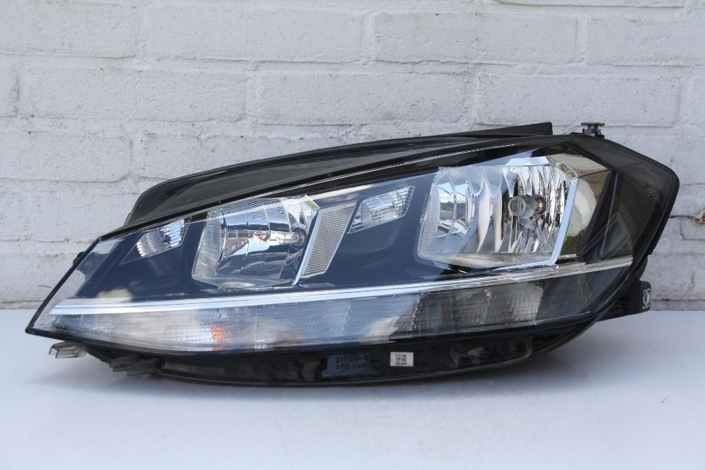 Koplamp VW Golf 7 Facelift + LED links Origineel ! MOOI !, Ophalen of Verzenden, Gebruikt, Volkswagen