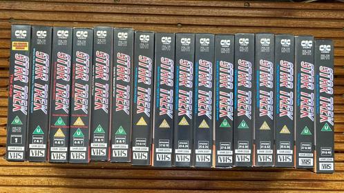 Startrek original series VHS, 34 delen, Cd's en Dvd's, Dvd's | Science Fiction en Fantasy, Gebruikt, Science Fiction, Vanaf 12 jaar