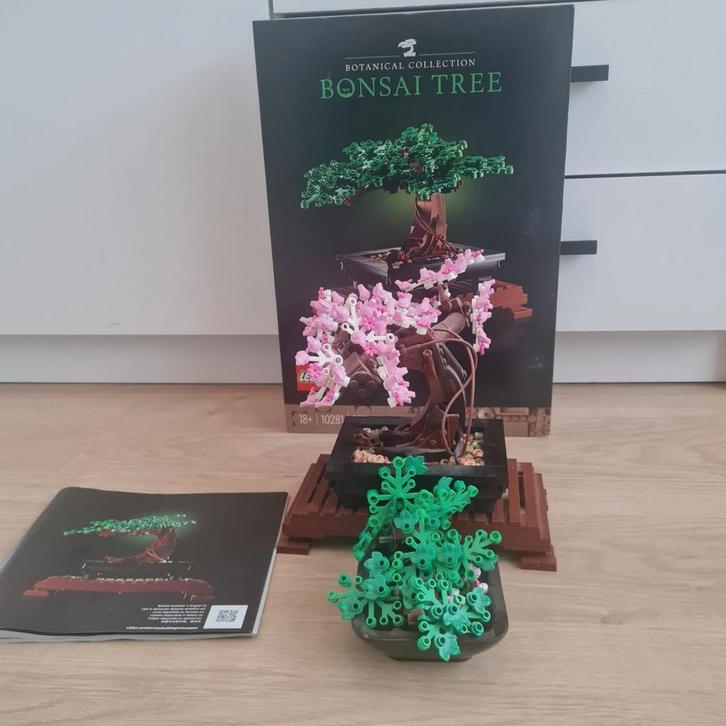 Lego Bonsai Tree 10281 - Compleet!, Kinderen en Baby's, Speelgoed | Duplo en Lego, Zo goed als nieuw, Lego, Complete set, Ophalen of Verzenden