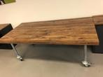 robuuste verrijdbare tafel/ bureautafel/tafels/, Ophalen of Verzenden, Met wielen, Gebruikt, Bureau