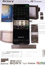 Sony RM-673 AE-1 Trinitron Color TV VCR Remote Control 1987