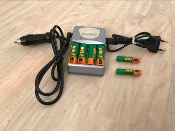 GP batterijen oplader inclusief oplaadbare batterijen beschikbaar voor biedingen