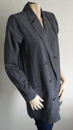 nieuw lang ruit jasje van OBJECT grijs, Kleding | Dames, Jassen | Winter, Verzenden, Object, Nieuw, Maat 36 (S)