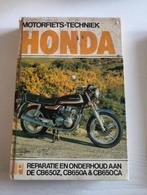 werkplaatshandboek HONDA CB650; 15,50 euro, Motoren, Handleidingen en Instructieboekjes, Ophalen of Verzenden, Honda