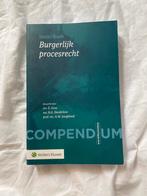 Compendium van het burgerlijk procesrecht - 23e druk, Boeken, Studieboeken en Cursussen, E. Gras; R.G. Hendrikse, Ophalen of Verzenden