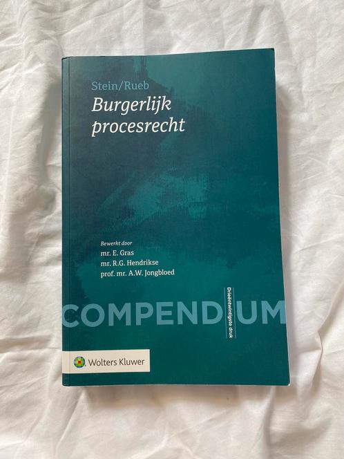 Compendium van het burgerlijk procesrecht - 23e druk, Boeken, Studieboeken en Cursussen, Zo goed als nieuw, WO, Alpha, Ophalen of Verzenden