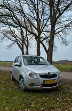Opel Agila 1.0 12V 2009 Grijs, Auto's, 65 pk, Stof, Elektrische ramen, Zwart