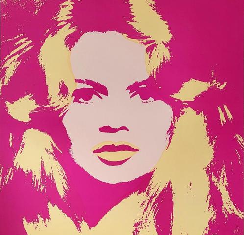 Andy Warhol (1928-1987) - Brigitte Bardot (Purple Edition), Antiek en Kunst, Kunst | Litho's en Zeefdrukken, Verzenden