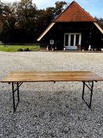 Biertafel Robuust en Stevig, Ophalen, Zo goed als nieuw, Rechthoekig, Hout