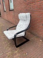 IKEA POÄNG Relaxstoel - Zo Goed Als Nieuw, Wit, Ophalen of Verzenden, Zo goed als nieuw, Eén