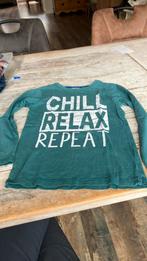 Groen shirt maat 116, Ophalen of Verzenden, Zo goed als nieuw, Jongen, Shirt of Longsleeve