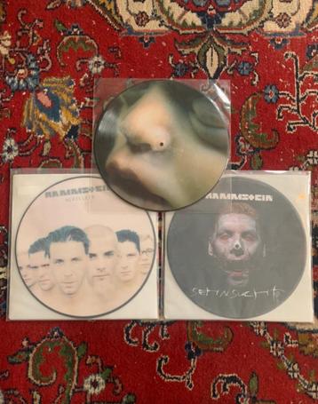 Rammstein vinyl lp collectie picture discs beschikbaar voor biedingen