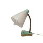 Vintage Hala stijl bureaulamp, Gebruikt, Vintage, Ophalen of Verzenden, Metaal