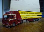 WSI Scania 143 Ben Becker, Hobby en Vrije tijd, Modelauto's | 1:50, Verzenden, Nieuw, Bus of Vrachtwagen, Wsi