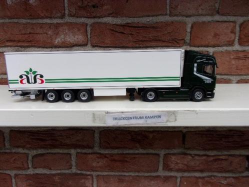 Tekno  Scania  met  koeloplegger  van  Alex  Andersen., Hobby en Vrije tijd, Modelauto's | 1:50, Nieuw, Bus of Vrachtwagen, Tekno