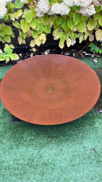 Te koop een vuurschaal, roestkleur, 120cm beschikbaar voor biedingen