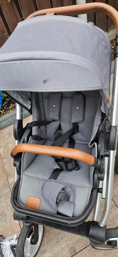 Mutsy Nio Combiwagen met Reiswieg & Meerijdplankje, Kinderen en Baby's, Kinderwagens en Combinaties, Gebruikt, Combiwagen, Mutsy