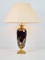Vintage ARO tafellamp messing Regency Germany 1970 lamp goud, Huis en Inrichting, Minder dan 50 cm, Vintage regency, Gebruikt