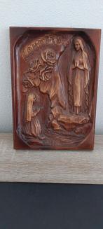 Houten Lourdes Wanddecoratie, Ophalen of Verzenden