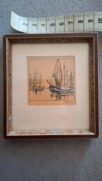 Botter Willi foerster kleine ets boot zeilschip 1940, Ophalen of Verzenden